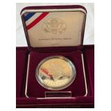 1993 S-Thomas Jefferson 250th Anniversary Proof Set Solver Dollar - Original Package w/ COA