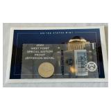 2020 West Point Special Edition Jefferson Nickel Proof - original envelope with plastic