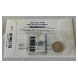 2020 West Point Special Edition Jefferson Nickel Proof - original envelope with plastic