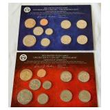 2022 P/D Uncirculated US Mint coin set OGP (20 coins) - original package with COA and envelope