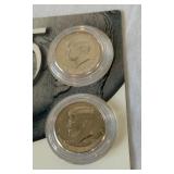 2014 50th Anniversary Kennedy Half Dollar 2 Coin Uncirculated Set - original package with COA