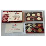 2006 Silver Proof Set 10 coins - original package with COA
