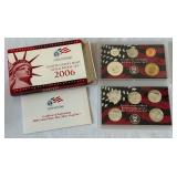 2006 Silver Proof Set 10 coins - original package with COA