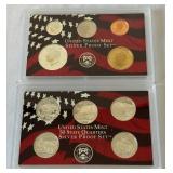 2006 Silver Proof Set 10 coins - original package with COA