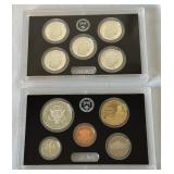 2022 Silver Proof Set 10 coins - original package with COA