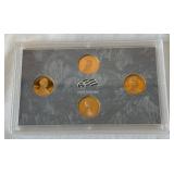 2009 S-Lincoln Bicentennial One Cent Proof Set 4 coins - original package with COA