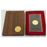 1971 S-Eisenhower Proof Silver Dollar - original package with COA