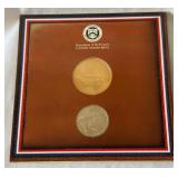 1995 World War II 50th anniversary Coin and Victory Medal Set US Mint - original package with COA