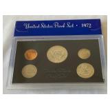 1972 Proof Set - original package with COA