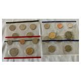 2001 P/D Uncirculated US Mint set OGP (20 coins) - original package with COA and envelope