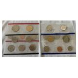2001 P/D Uncirculated US Mint set OGP (20 coins) - original package with COA and envelope