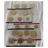 2001 P/D Uncirculated US Mint set OGP (20 coins) - original package with COA and envelope