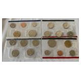 2002 P/D Uncirculated US Mint set OGP (20 coins) - original package with COA and envelope, damage to envelope