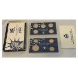 1999 Proof Set (9 coins) - original package with COA