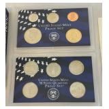 2000 Proof Set (10 coins) - original package with COA