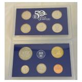 2001 Proof Set (10 coins) - original package with COA