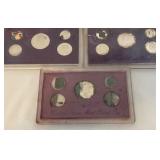 (5) Fire Damages Proof Sets - (2) 1989, (1) 1987, (2) 1990