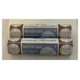 (3) 2006 P&D Monticello Nicel - West Westward Journey Series - 2 Roll Sets - Original Packages