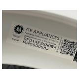 GE 4.3-cu ft Stackable Electric Dryer (White) ENERGY STAR- Model # GFD14ESSNWW MSRP $1,149