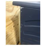 GE 7.8-cu ft Reversible Side Swing Door Stackable Steam Cycle Smart Gas Dryer (Sapphire Blue) ENERGY STAR- Model # GFD85GSPNRS MSRP $1,449