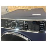 GE 7.8-cu ft Reversible Side Swing Door Stackable Steam Cycle Smart Gas Dryer (Sapphire Blue) ENERGY STAR- Model # GFD85GSPNRS MSRP $1,449