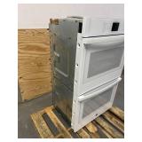 GE 30-in Smart Double Electric Wall Oven Self-cleaning (White) Model # JTD3000DNWW MSRP $2,999
