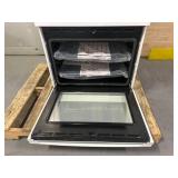 GE 30-in Smart Double Electric Wall Oven Self-cleaning (White) Model # JTD3000DNWW MSRP $2,999