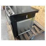 GE 30-in Smooth Surface Glass Top 4 Elements 4.4-cu ft Self-Cleaning Drop-In Electric Range (Black) Model # JD630STSS MSRP $2,099