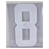 Justin Jefferson Auto Beckett Witnessed Signed Number 8 Justin Jefferson Auto Beckett Witnessed Signed Number 8