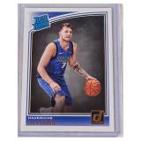 Luka Doncic Rookie 2018-19 Panini Donruss #177 Rated Rookie - Dallas Mavericks Basketball Card Luka Doncic Rookie 2018-19 Panini Donruss #177 Rated Rookie - Dallas Mavericks Basketball Card