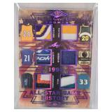 Kevin Garnett, Gary Payton, Michael Jordan, Grant Hill, Anfernee Hardaway, Kobe Bryant 2019 Leaf In The Game Used All-Star Game History Prime #ASGP-15 Beckett Graded 8.5 - Basketball Card Kevin Garnett, Gary Payton, Michael Jordan, Grant Hill, Anfernee Hardaway, Kobe Bryant 2019 Leaf In The Game Used All-Star Game History Prime #ASGP-15 Beckett Graded 8.5 - Basketball Card
