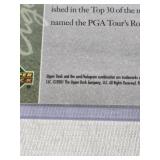 Lot of 3 Tiger Woods Golf Rookie Cards from Upper Deck's 'Tiger's Tales' Series, 2001. Lot of 3 Tiger Woods Golf Rookie Cards from Upper Deck's 'Tiger's Tales' Series, 2001.