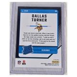 Dallas Turner Rookie 2024 Donruss Optic Silver Holo Prizm #224 - Minnesota Vikings Football Card Dallas Turner Rookie 2024 Donruss Optic Silver Holo Prizm #224 - Minnesota Vikings Football Card