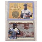 Lot of 2 Ken Griffey Jr. Inserts Award Winner Lot of 2 Ken Griffey Jr. Inserts Award Winner