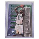 Kevin Garnett Rookie 1995-96 Fleer Metal #167 - Minnesota Timberwolves Basketball Card Kevin Garnett Rookie 1995-96 Fleer Metal #167 - Minnesota Timberwolves Basketball Card