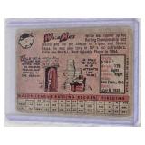 Willie Mays 1958 Topps #5 - San Francisco Giants Vintage Baseball Card Willie Mays 1958 Topps #5 - San Francisco Giants Vintage Baseball Card