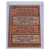 Lou Whitaker Rookie SP High Number! 1978 Topps Rookie Second Basemen #704 - Detroit Tigers Vintage Baseball Card Lou Whitaker Rookie SP High Number! 1978 Topps Rookie Second Basemen #704 - Detroit Tigers Vintage Baseball Card