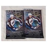 Lot of 2 Unopened Hockey Card Packs of 2022-23 Skybox Metal Universe Series Lot of 2 Unopened Hockey Card Packs of 2022-23 Skybox Metal Universe Series