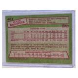 Mark McGwire Rookie 1985 Topps #401 - USA Baseball Team Vintage Baseball Card Mark McGwire Rookie 1985 Topps #401 - USA Baseball Team Vintage Baseball Card