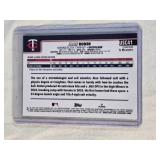 Alan Roden Rookie 2025 Topps Chrome X-Fractor USC41 - Minnesota Twins Baseball Card Alan Roden Rookie 2025 Topps Chrome X-Fractor USC41 - Minnesota Twins Baseball Card