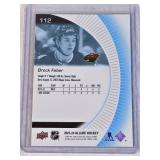 Brock Faber Rookie 2023-24 Upper Deck Allure Refractor #112 - Minnesota Wild Hockey Card Brock Faber Rookie 2023-24 Upper Deck Allure Refractor #112 - Minnesota Wild Hockey Card