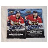 Lot of 2 Unopened 2022-23 Upper Deck MVP Hockey Card Packs Lot of 2 Unopened 2022-23 Upper Deck MVP Hockey Card Packs
