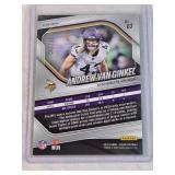Andrew Van Ginkel 2025 Panini Prizm #63 and Numbered 151/200- Minnesota Vikings Football Card Andrew Van Ginkel 2025 Panini Prizm #63 and Numbered 151/200- Minnesota Vikings Football Card