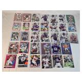 Lot of 30+ Stars and Rookie Football Cards Featuring Players like Joe Flacco, Brett Favre, and Cooper Kupp with Rookie and Special Edition Cards Lot of 30+ Stars and Rookie Football Cards Featuring Players like Joe Flacco, Brett Favre, and Cooper Kupp with Rookie and Special Edition Cards