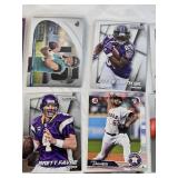 Lot of 30+ Stars and Rookie Football Cards Featuring Players like Joe Flacco, Brett Favre, and Cooper Kupp with Rookie and Special Edition Cards Lot of 30+ Stars and Rookie Football Cards Featuring Players like Joe Flacco, Brett Favre, and Cooper Kupp with Rookie and Special Edition Cards
