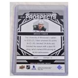 Brock Faber 2023-24 Parkhurst Prominent Prospects Rookie Insert #PP-BF - Minnesota Wild Hockey Card Brock Faber 2023-24 Parkhurst Prominent Prospects Rookie Insert #PP-BF - Minnesota Wild Hockey Card