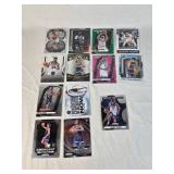 Lot of 13 Minnesota Timberwolves Basketball Cards featuring players like Anthony Edwards, Rudy Gobert, and Jaden McDaniels. Includes Rookie, Holo, and Special Edition cards such as 'Deep Space' and 'E Lot of 13 Minnesota Timberwolves Basketball Cards featuring players like Anthony Edwards, Rudy Gobert, and Jaden McDaniels. Includes Rookie, Holo, and Special Edition cards such as 'Deep Space' and 'E