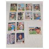 Lot of 13 Vintage Baseball Cards Featuring Chet Nichols, Marty Perez, Jim Hardin, and Milwaukee Brewers Team Card. Lot of 13 Vintage Baseball Cards Featuring Chet Nichols, Marty Perez, Jim Hardin, and Milwaukee Brewers Team Card.