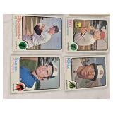 Lot of 13 Vintage Baseball Cards Featuring Chet Nichols, Marty Perez, Jim Hardin, and Milwaukee Brewers Team Card. Lot of 13 Vintage Baseball Cards Featuring Chet Nichols, Marty Perez, Jim Hardin, and Milwaukee Brewers Team Card.