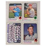 Lot of 13 Vintage Baseball Cards Featuring Chet Nichols, Marty Perez, Jim Hardin, and Milwaukee Brewers Team Card. Lot of 13 Vintage Baseball Cards Featuring Chet Nichols, Marty Perez, Jim Hardin, and Milwaukee Brewers Team Card.